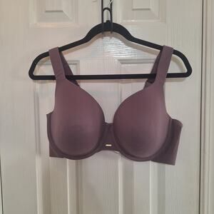 Cacique 40DD Lightly Lined Full Coverage purple underwire bra